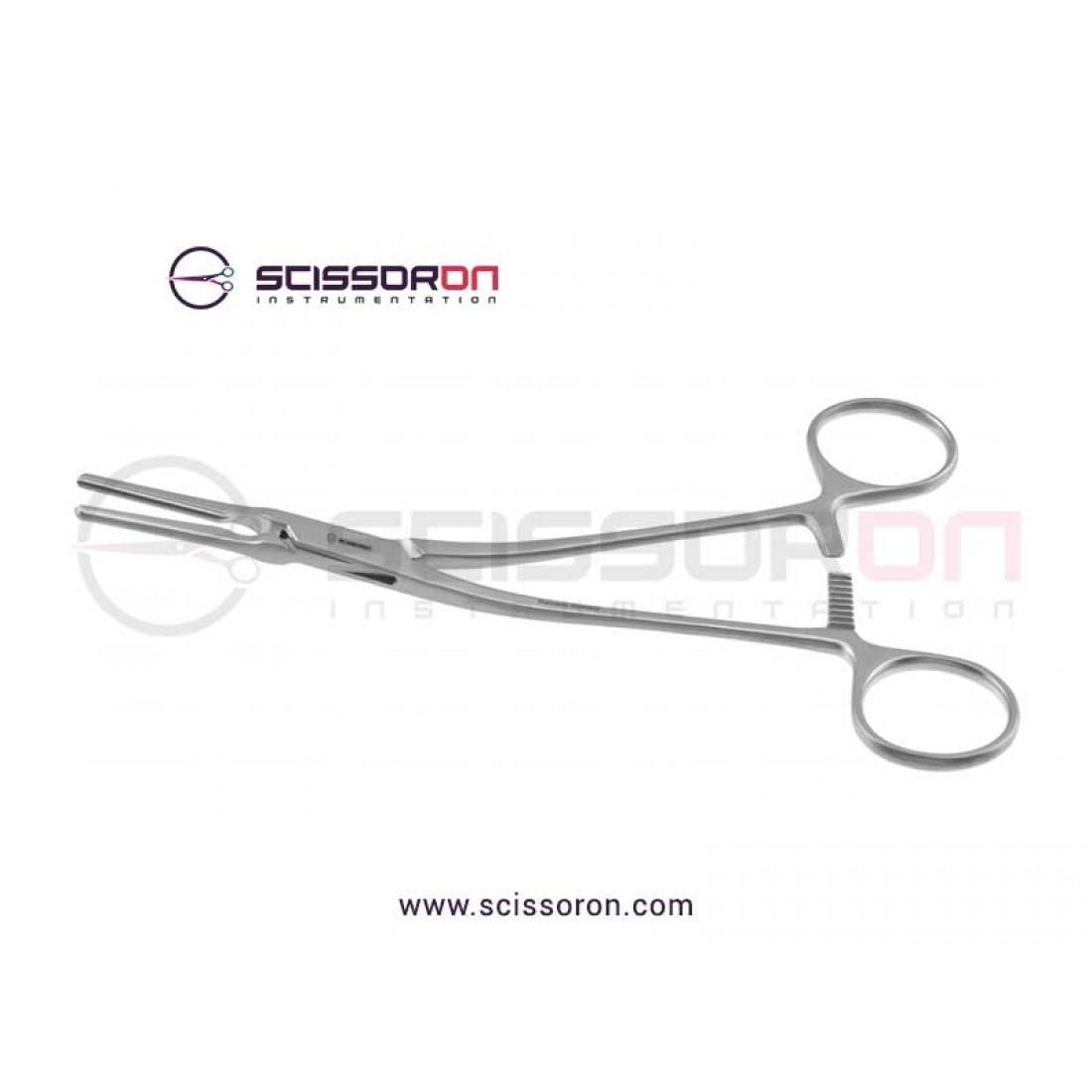 DeBakey Patent Ductus Clamp Pediatric Angled Shanks